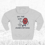 Mediocre Expectations Hoodie | Gray